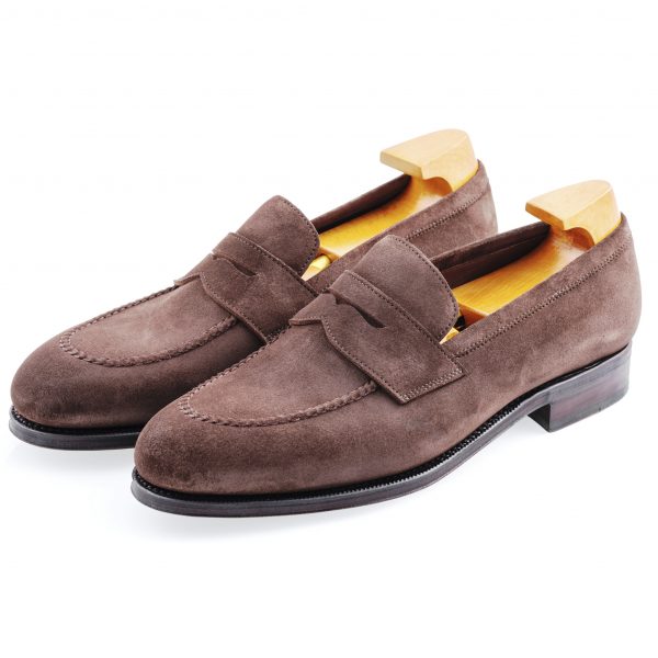 Brown Suede Penny Loafer – www.koblur.com