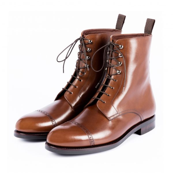 brown lace up boot main