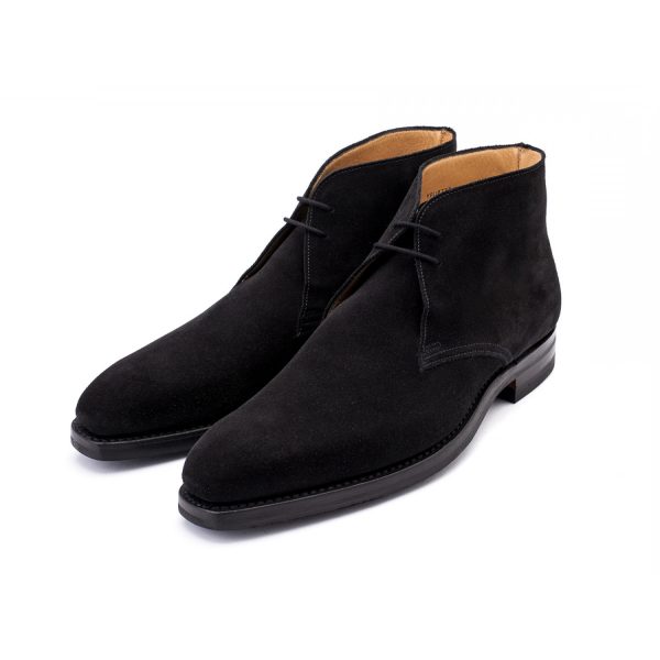 Black Suede Chukka Boot