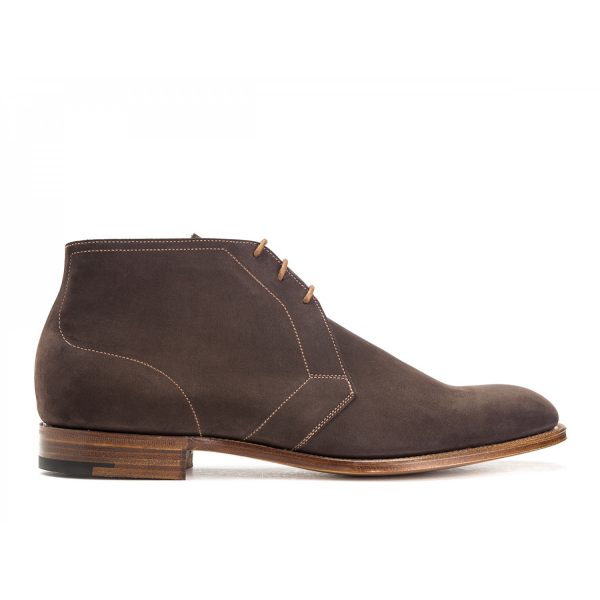 Chocolate Nubuck chukka Boot - Image 2
